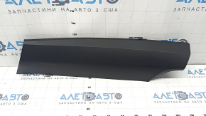 Volvo XC90 16-23 black lower left rear pillar trim, broken mount, scratches