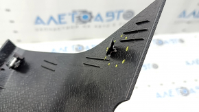 Volvo XC90 16-23 black lower left rear pillar trim, broken mount, scratches