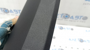 Volvo XC90 16-23 black lower left rear pillar trim, broken mount, scratches
