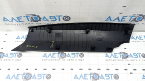 Volvo XC90 16-23 black lower right rear pillar trim, broken mount, scratches