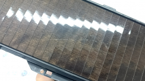 Volvo XC90 16-22" center console cup holders, chrome, with birch wood trim, with cigarette lighter, scratched