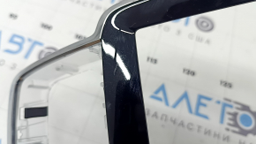 Volvo XC90 16-23 front panel trim, glossy black, scratches