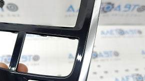Volvo XC90 16-23 rear center console trim, glossy black, scratches