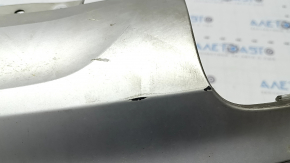 Volvo XC90 16-21 chrome rear bumper trim, without towbar, for parking sensors, scratches, dented, broken mount