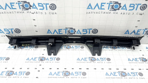 Volvo XC90 16-19 black trunk opening trim with metal inserts, scratches, bumps