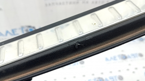 Volvo XC90 16-19 black trunk opening trim with metal inserts, scratches, bumps