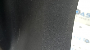 Rear right inner door sill plate for Volvo XC90 16-18 with backlight, black, scratches