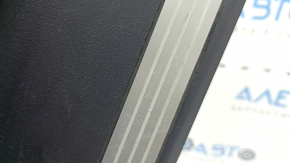 Rear right inner door sill plate for Volvo XC90 16-18 with backlight, black, scratches