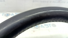 Steering wheel assembly BMW 4 F32/33/36 14-20 black leather, heated, M Sport, with airbag, with buttons, with paddle shifters, worn, scratches
