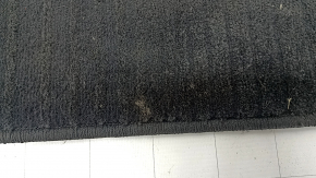 Set of floor mats for Volvo XC90 16-18 (3 rows), cloth, black, needs cleaning, driver's side is worn