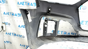 Bare front bumper for Audi A5 F5 18-19 S-Line with parking sensors, graphite, without plug, broken fasteners