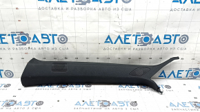Upper left front pillar trim for the Audi A5 F5 17-24 5D speaker, black