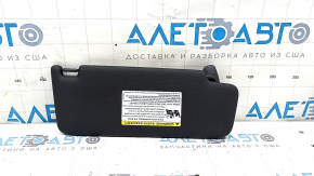 Left sun visor for Audi A5 F5 17-24, black, without hook