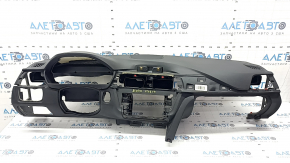 Front dashboard with Airbag BMW 4 F32/33/36 14-16 without projection, black