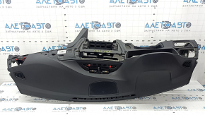 Front dashboard with Airbag BMW 4 F32/33/36 14-16 without projection, black
