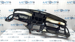 Front dashboard with Airbag BMW 4 F32/33/36 14-16 without projection, black