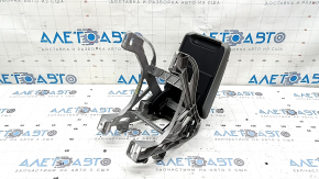 Audi A5 F5 18-19 armrest, gray leather, with bracket