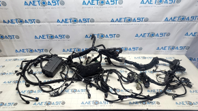 Nissan Ariya 23-25 underhood wiring with fuse boxes