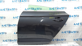Rear left door assembly for Audi A5 F5 17-24 5D keyless, graphite LX7L