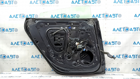 Rear left door assembly for Audi A5 F5 17-24 5D keyless, graphite LX7L