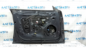 Front left door assembly for Audi A5 F5 17-24 5D keyless, graphite LX7L, bumpers