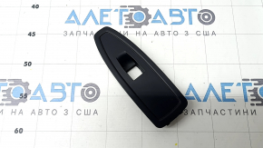 Front right window lift control trim for BMW 4 Series F36 15-18 Gran Coupe, black, scratches