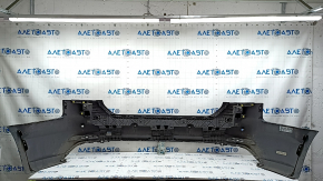 Bare rear bumper for Audi A5 F5 18-19 S-Line with parking sensors, missing tow hook cap, graphite