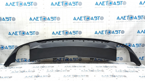 Audi A5 F5 18-19 S-Line rear bumper lip for 2 dual exhausts, worn