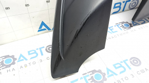 Audi A5 F5 18-19 S-Line rear bumper lip for 2 dual exhausts, worn
