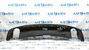 Audi A5 F5 18-19 S-Line rear bumper lip for 2 dual exhausts, worn