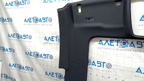 Audi A5 F5 17-24 5D headliner for panoramic windows, black, creases
