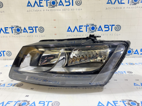 Headlight front left bare Audi Q5 8R 09-12 dorest halogen