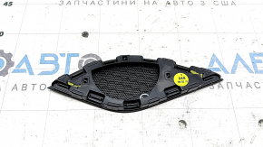 Left front panel trim for speakers, Audi A5 F5 17-24, dark gray, Bang & Olufsen, 2 pieces, broken mount