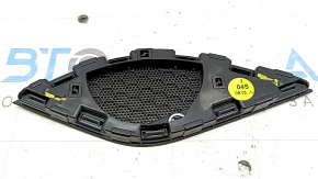 Left front panel trim for speakers, Audi A5 F5 17-24, dark gray, Bang & Olufsen, 2 pieces, broken mount