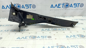 Left upper arch trim for BMW 4 Series F36 15-20 Gran Coupe, black SCHWARZ, broken mount, scratches