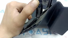 Left upper arch trim for BMW 4 Series F36 15-20 Gran Coupe, black SCHWARZ, broken mount, scratches