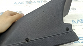 Left upper arch trim for BMW 4 Series F36 15-20 Gran Coupe, black SCHWARZ, broken mount, scratches