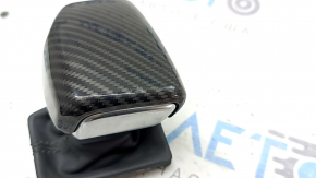 Audi A5 F5 17-23 gear knob with carbon fiber upper trim
