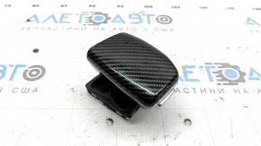 Audi A5 F5 17-23 gear knob with carbon fiber upper trim