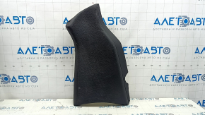 Right 2nd row seat side panel for BMW 4 Series F36 15-20 Gran Coupe, black leather, dents, needs cleaning