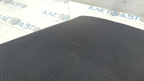 Right 2nd row seat side panel for BMW 4 Series F36 15-20 Gran Coupe, black leather, dents, needs cleaning