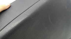 Right 2nd row seat side panel for BMW 4 Series F36 15-20 Gran Coupe, black leather, dents, needs cleaning