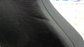 Right 2nd row seat side panel for BMW 4 Series F36 15-20 Gran Coupe, black leather, dents, needs cleaning