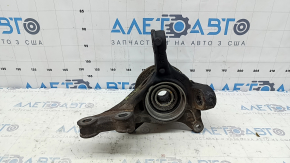 The front right axle with hub for a Lexus RX350 RX450h 10-15 is rusty and wedge-shaped.