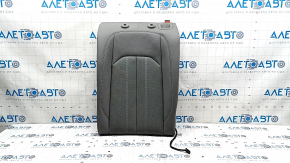 Rear row of seats, 2nd row, upper part, left, Audi A5 F5 18-19, 5D leather, gray with perforation, Sport