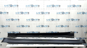 Set of side skirts for BMW 4 Series F36 15-20 Gran Coupe, M Pack, graphite, scratches