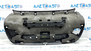 Lower trunk lid trim for BMW 4 Series F36 15-20 Gran Coupe, black SCHWARZ, scratches, broken mount, no hatch, needs cleaning