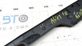 Right hood-wing seal for Audi A5 F5 18-25, outer, plastic, broken fasteners
