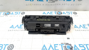 Honda Civic X FC 16-19 auto climate control system, structure