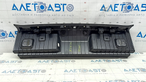 BMW 4 Series F36 15-20 Gran Coupe trunk opening trim, black, scratches, needs cleaning, dent